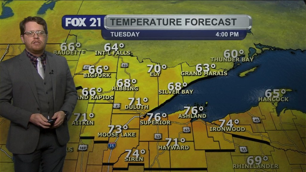 Monday Evening Northland Forecast
