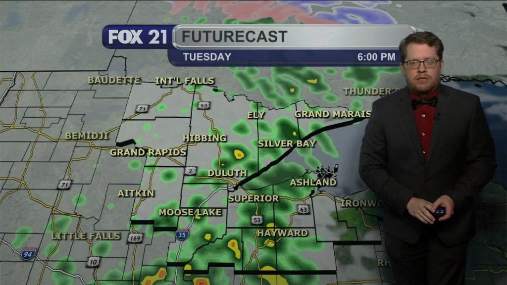 Monday Evening Northland Forecast