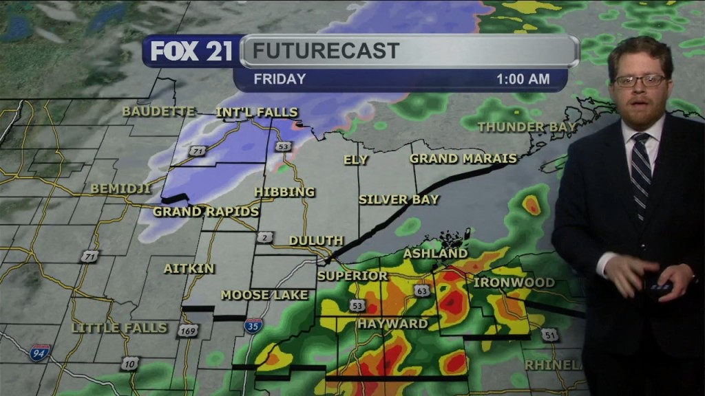 Thursday Evening Northland Weather