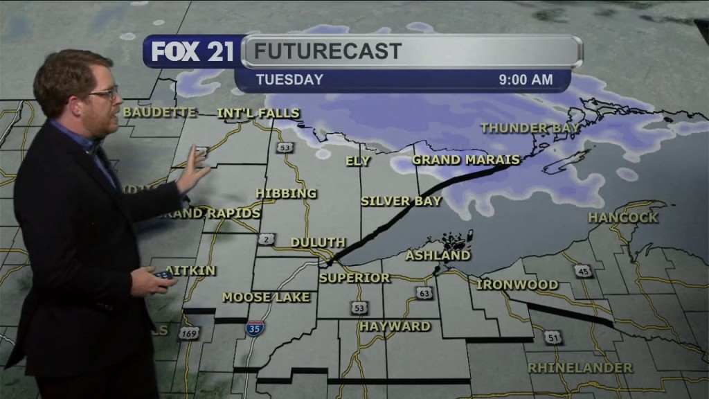 Monday Morning Northland Forecast