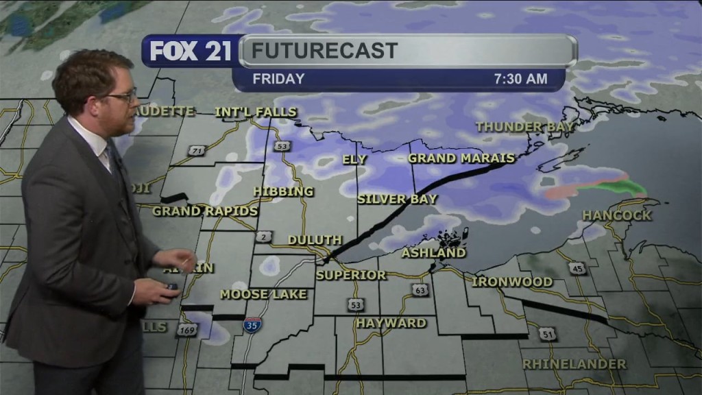 Thursday Evening Northland Forecast