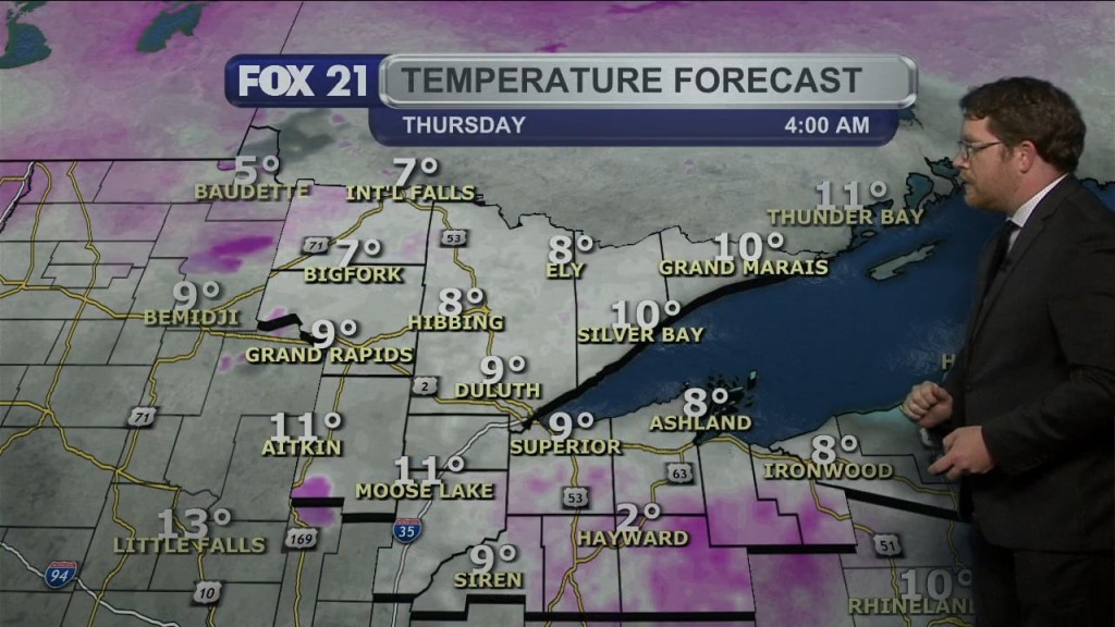Wednesday Evening Northland Forecast