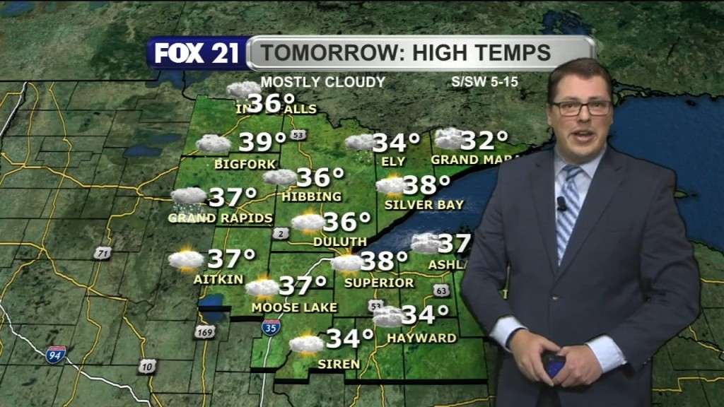 Thanksgiving Northland Forecast