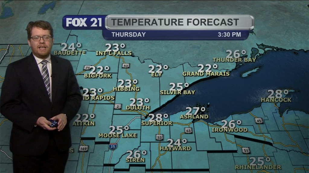 Wednesday Evening Northland Forecast