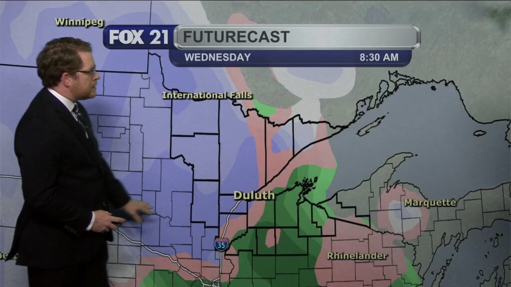 Sunday Evening Northland Forecast