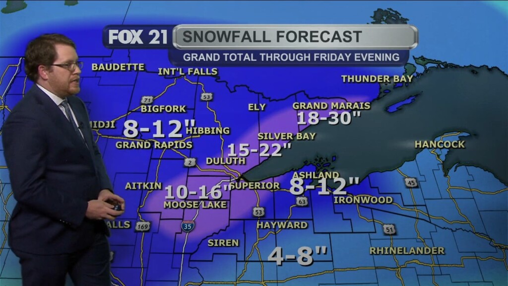 Tuesday Evening Northland Forecast