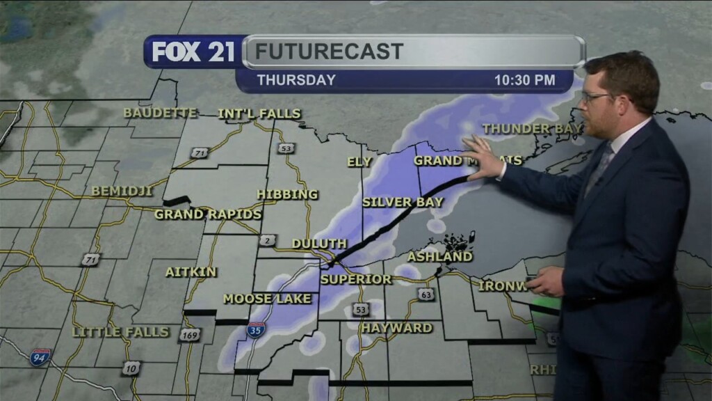 Thursday Evening Northland Forecast