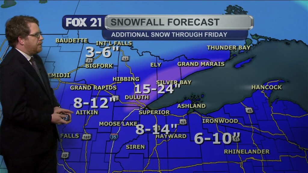 Wednesday Evening Northland Forecast