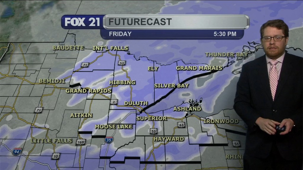 Friday Evening Northland Forecast