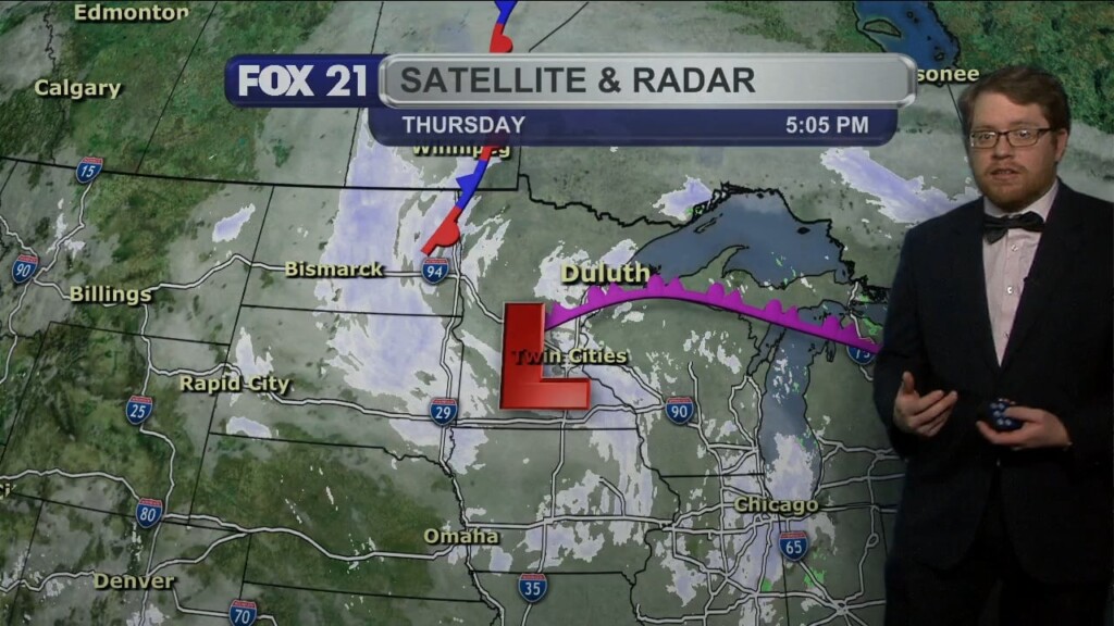 Thursday Evening Northland Forecast