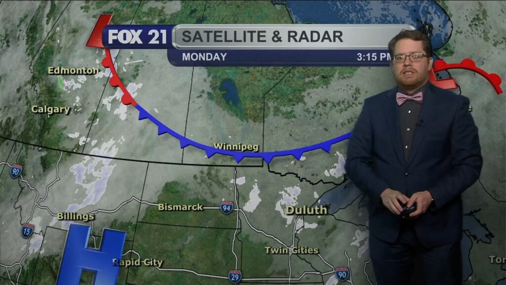 Monday Evening Northland Forecast
