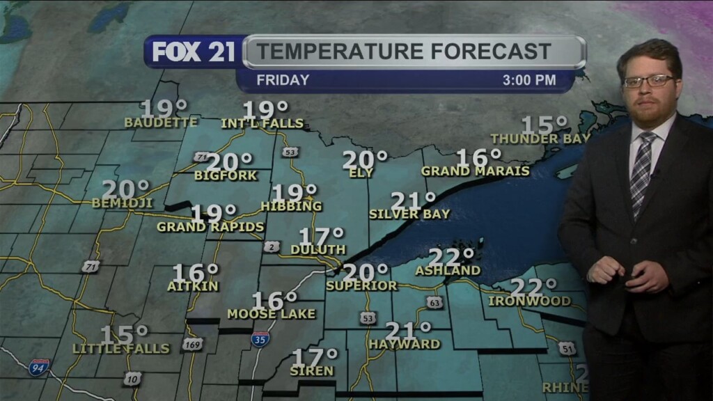 Thursday Evening Northland Forecast