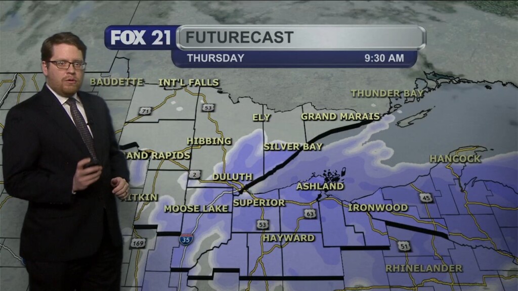 Tuesday Evening Northland Forecast