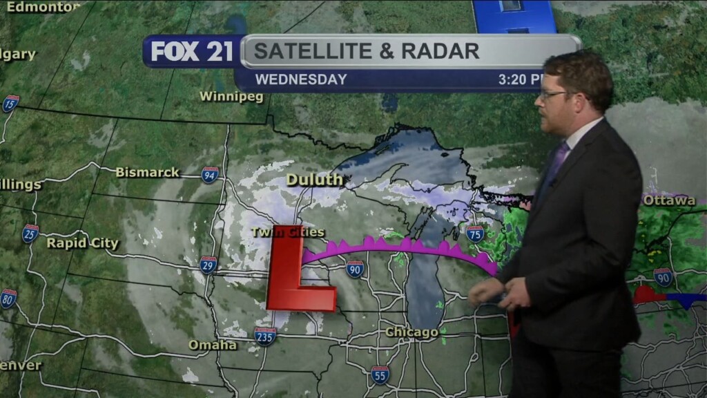 Wednesday Evening Northland Forecast