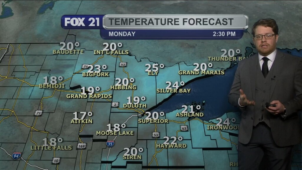 Sunday Evening Northland Forecast