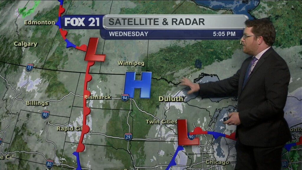 Wednesday Evening Northland Forecast