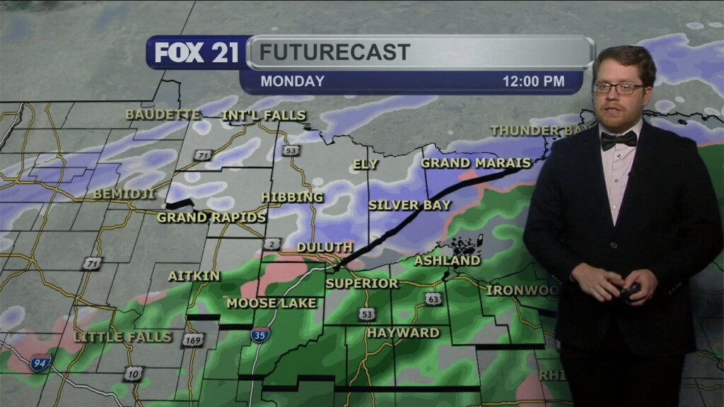 Sunday Evening Northland Forecast