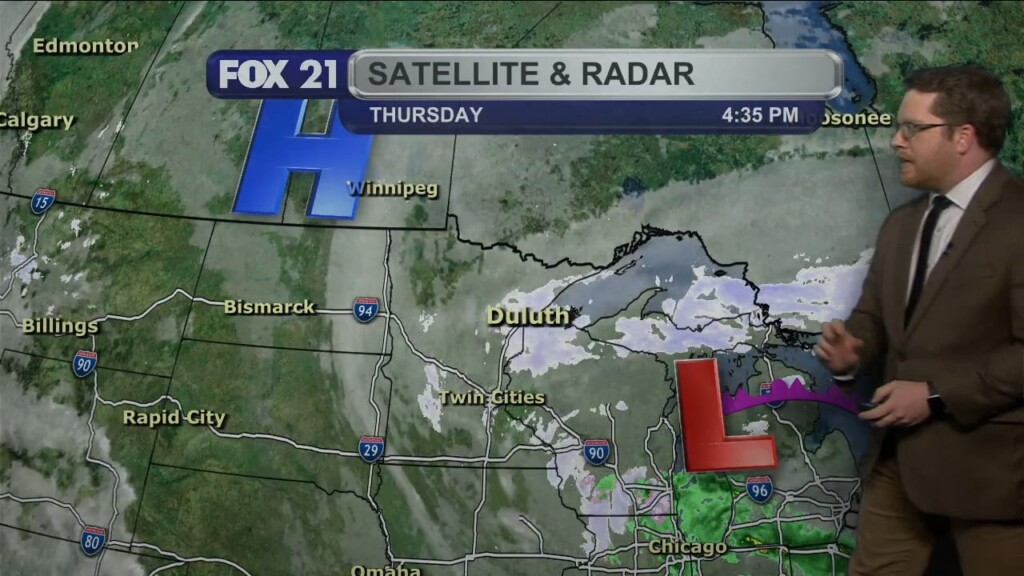 Thursday Evening Northland Forecast