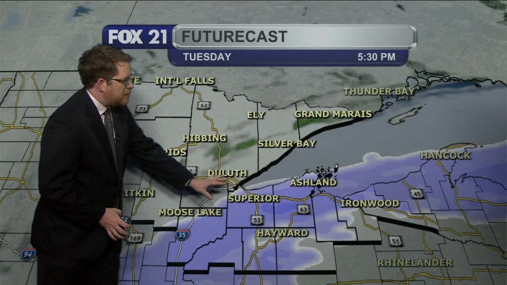 Sunday Evening Northland Forecast