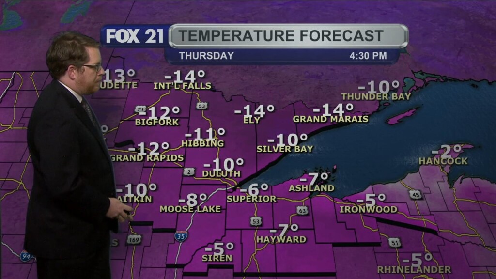 Wednesday Evening Northland Forecast