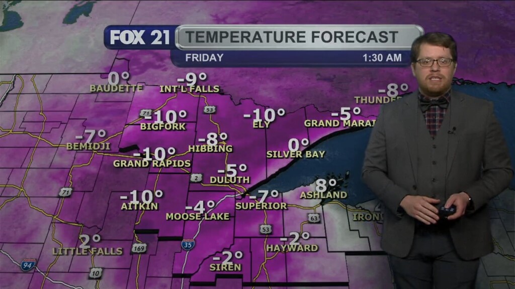 Thursday Evening Northland Forecast