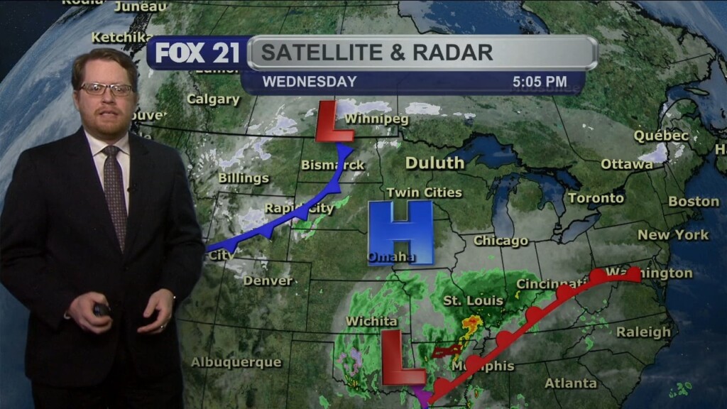 Wednesday Evening Northland Forecast