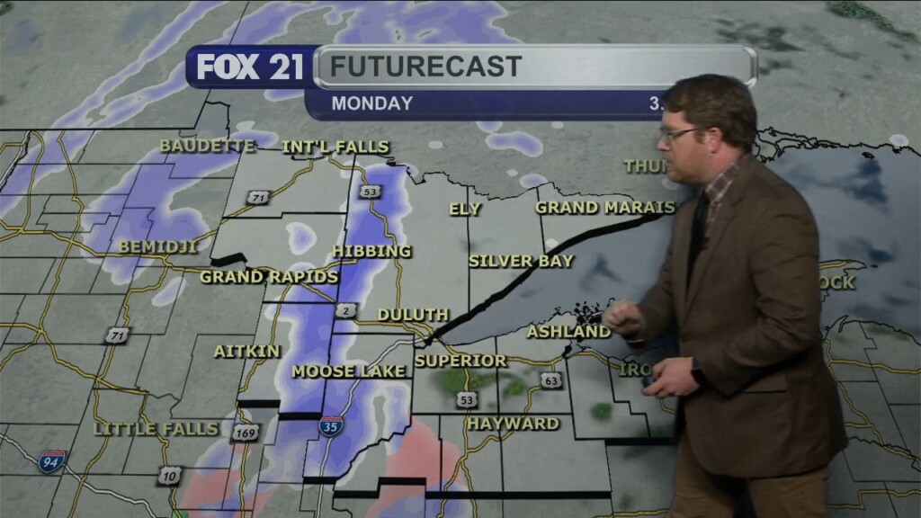 Sunday Evening Northland Forecast