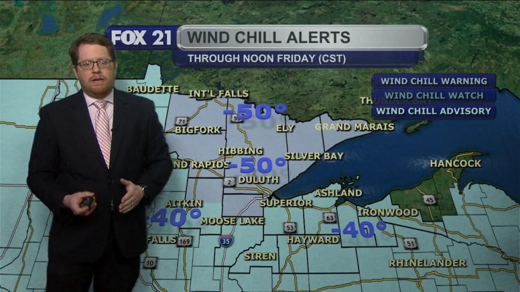 Thursday Evening Northland Forecast