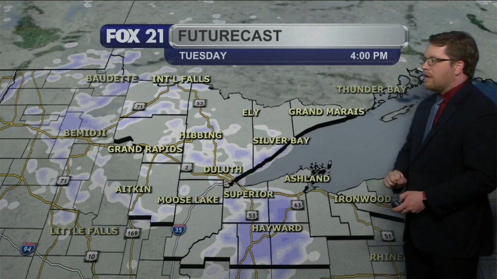 Monday Evening Northland Forecast