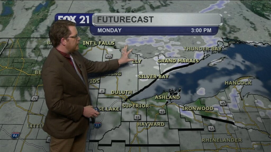 Sunday Evening Northland Forecast