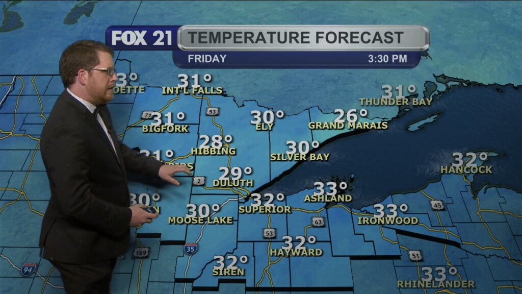 Thursday Evening Northland Forecast