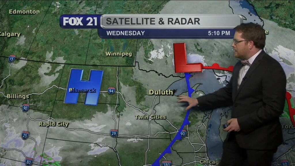 Wednesday Evening Northland Forecast