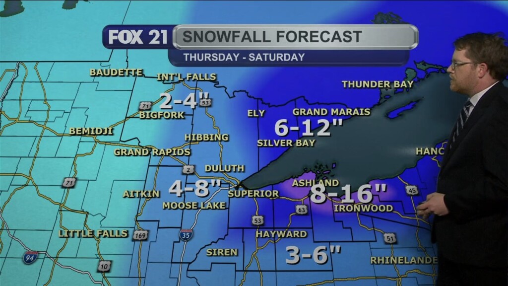 Thursday Evening Northland Forecast