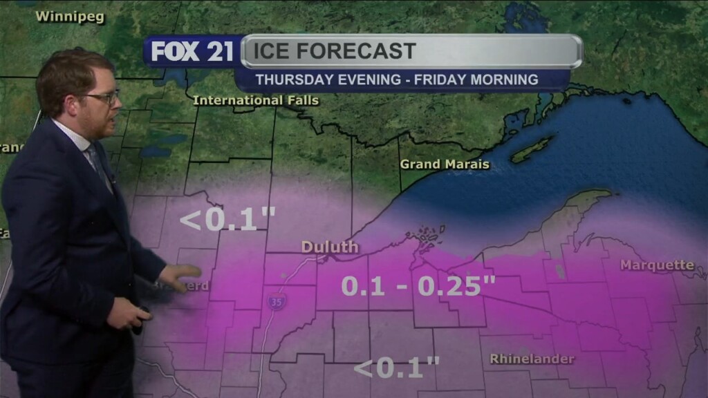 Wednesday Evening Northland Forecast
