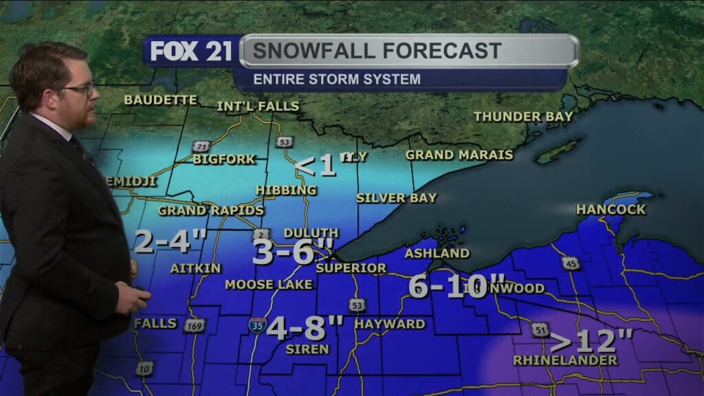 Thursday Evening Northland Forecast