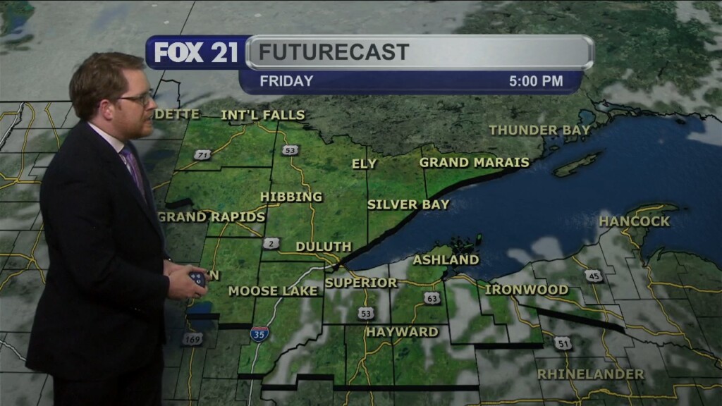 Thursday Evening Northland Forecast