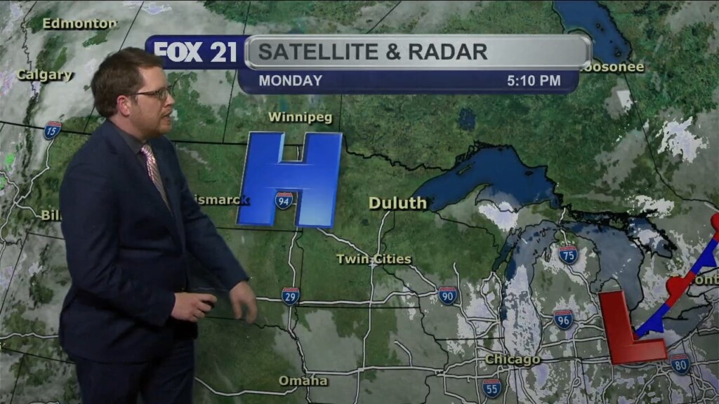 Monday Evening Northland Forecast