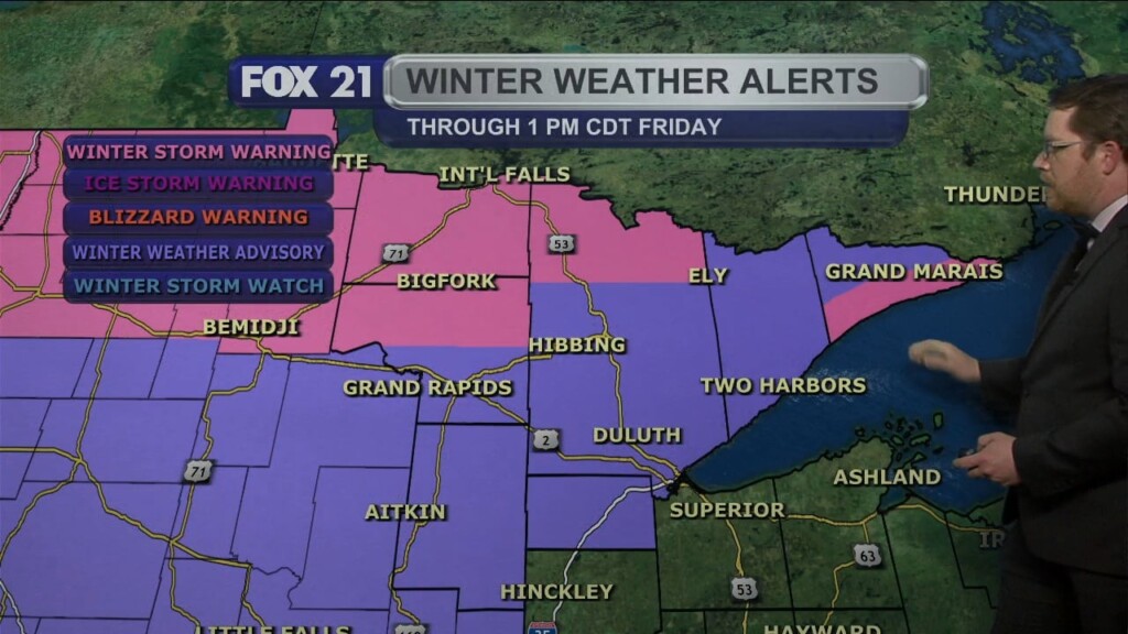 Thursday Evening Northland Forecast