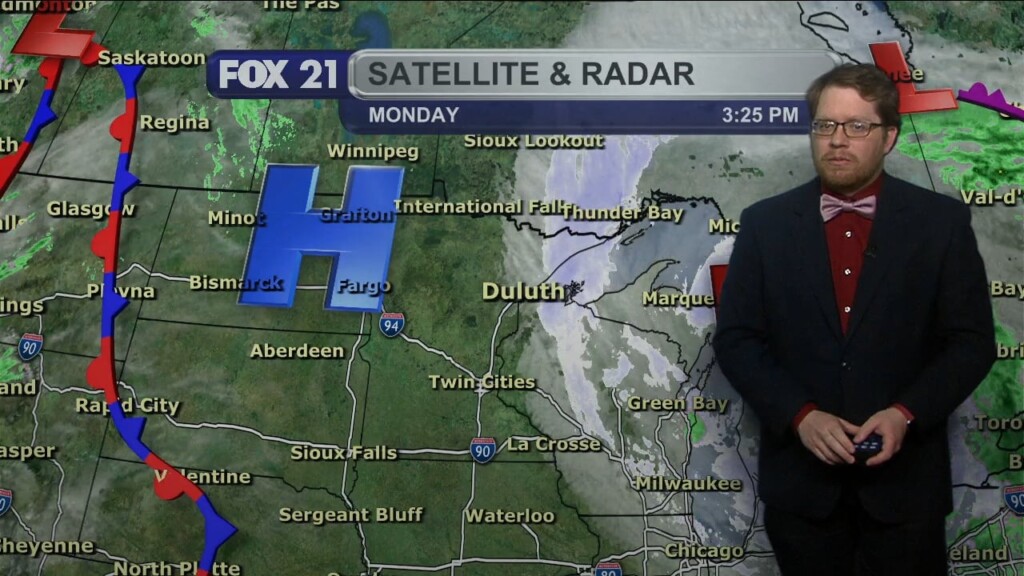 Monday Evening Northland Forecast