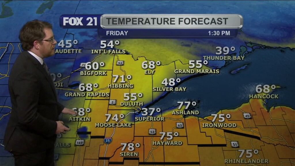 Thursday Evening Northland Forecast