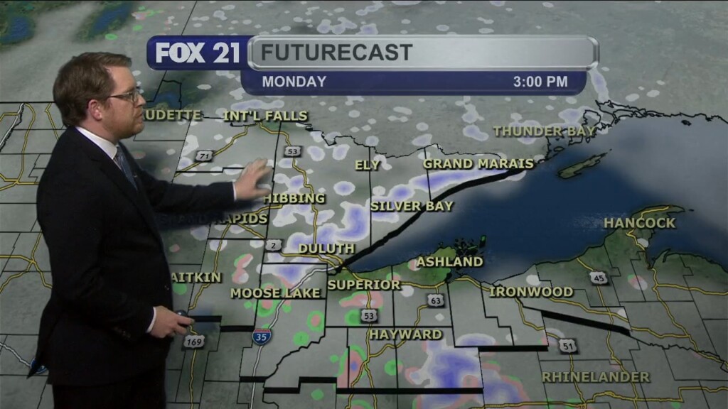 Sunday Evening Northland Forecast