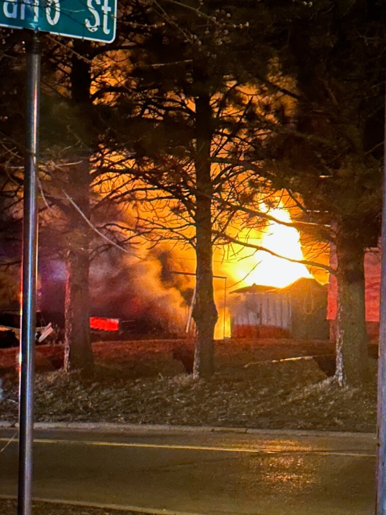 Pizarro Street Fire Pic