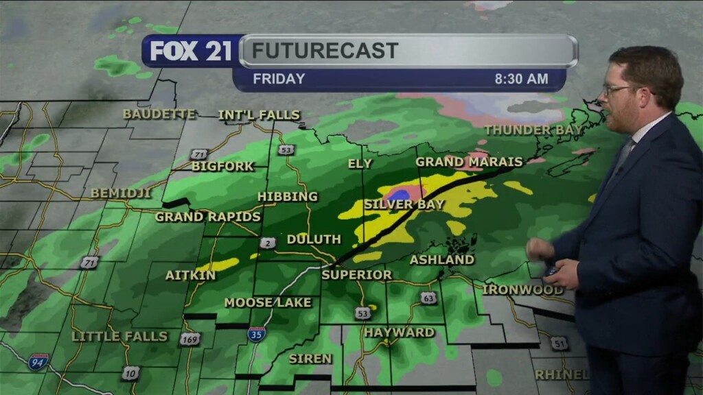 Thursday Evening Northland Forecast