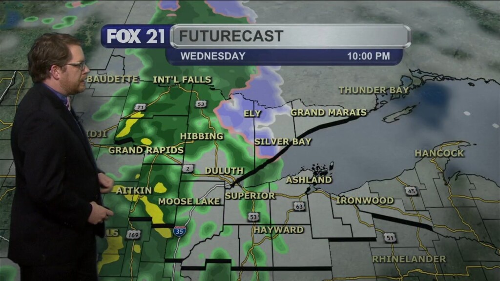 Tuesday Evening Northland Forecast