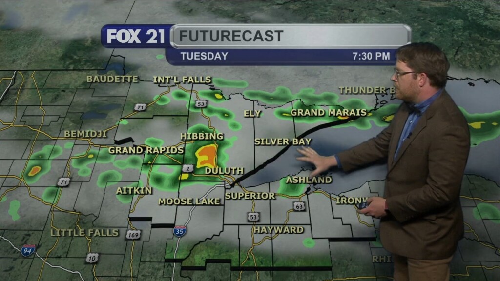 Monday Evening Northland Forecast