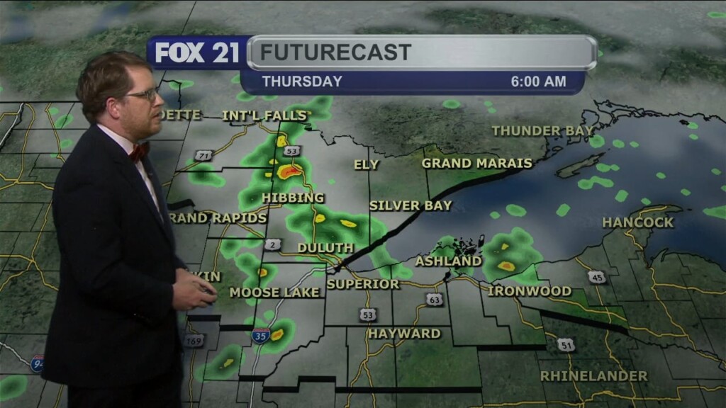 Wednesday Evening Northland Forecast