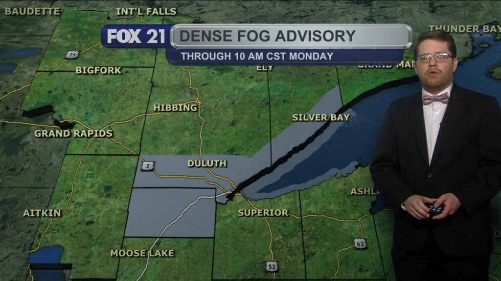 Sunday Evening Northland Forecast