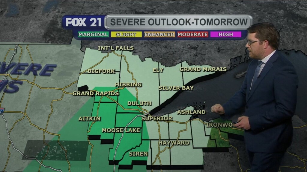 Monday Evening Northland Forecast