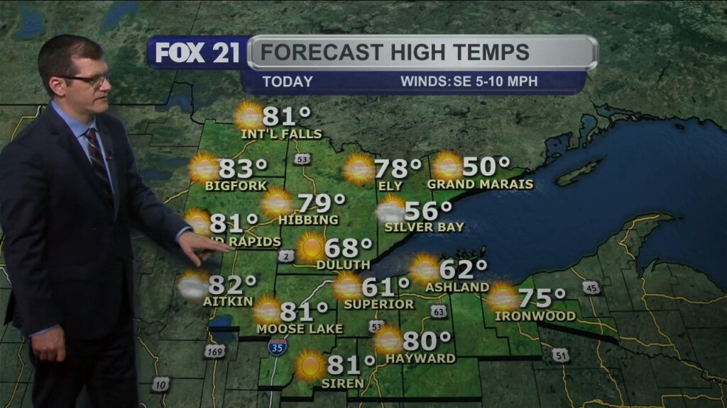 Monday, May 22, 2023 Morning Forecast