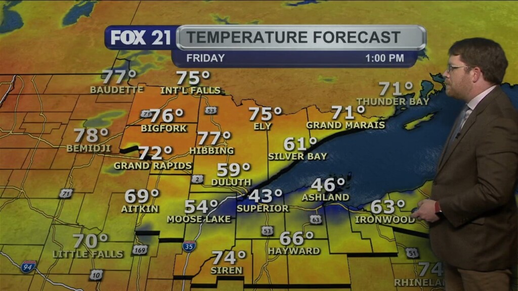 Thursday Evening Northland Forecast